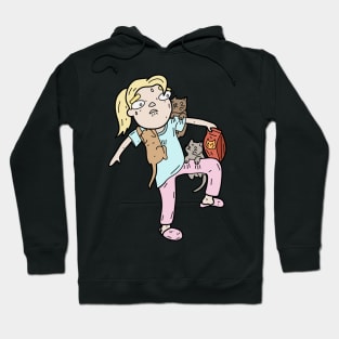 Cat’s attack Hoodie